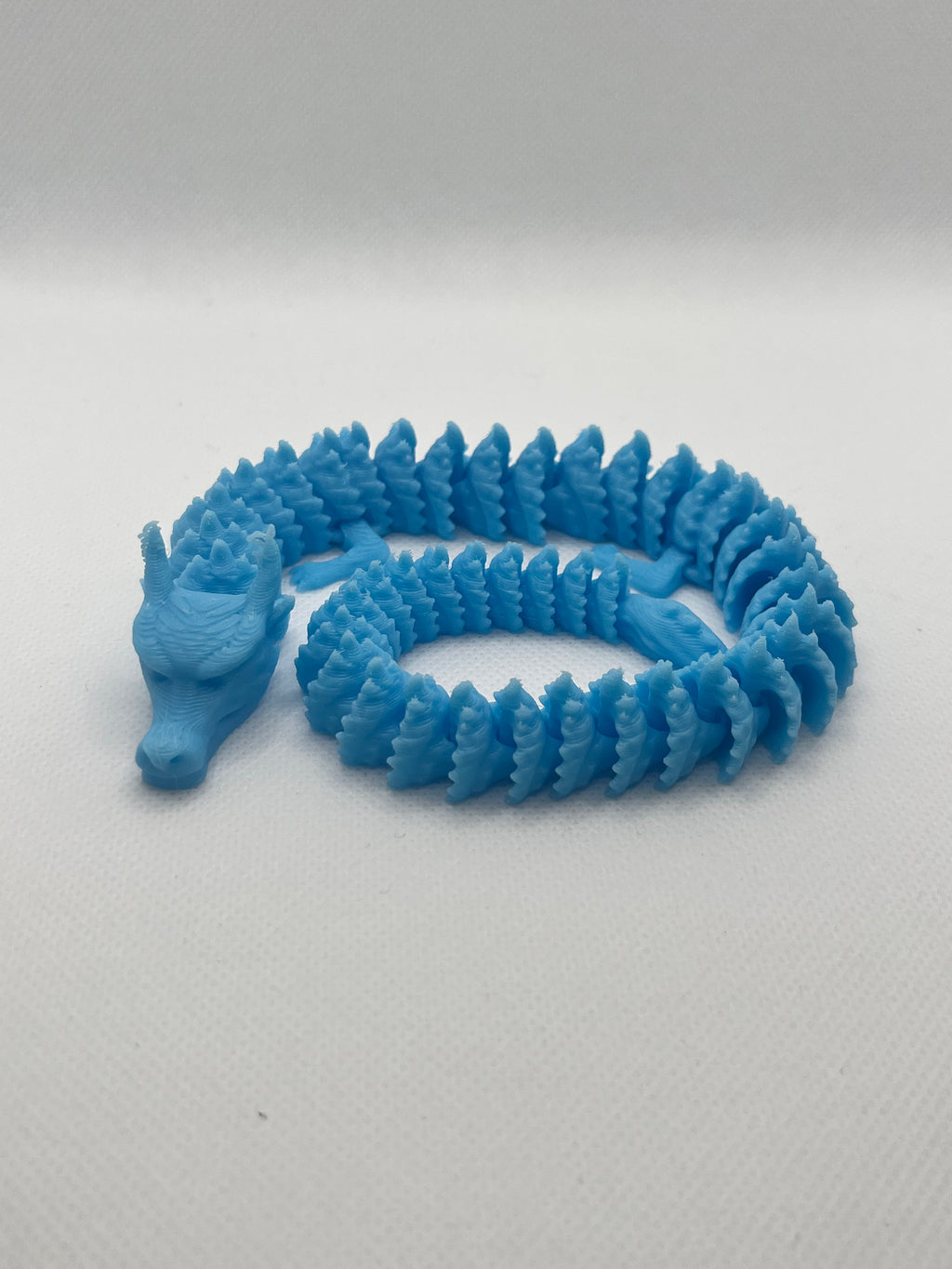 Articulated 3D Printed Dragon – Flexible Fidget Toy & Collectible