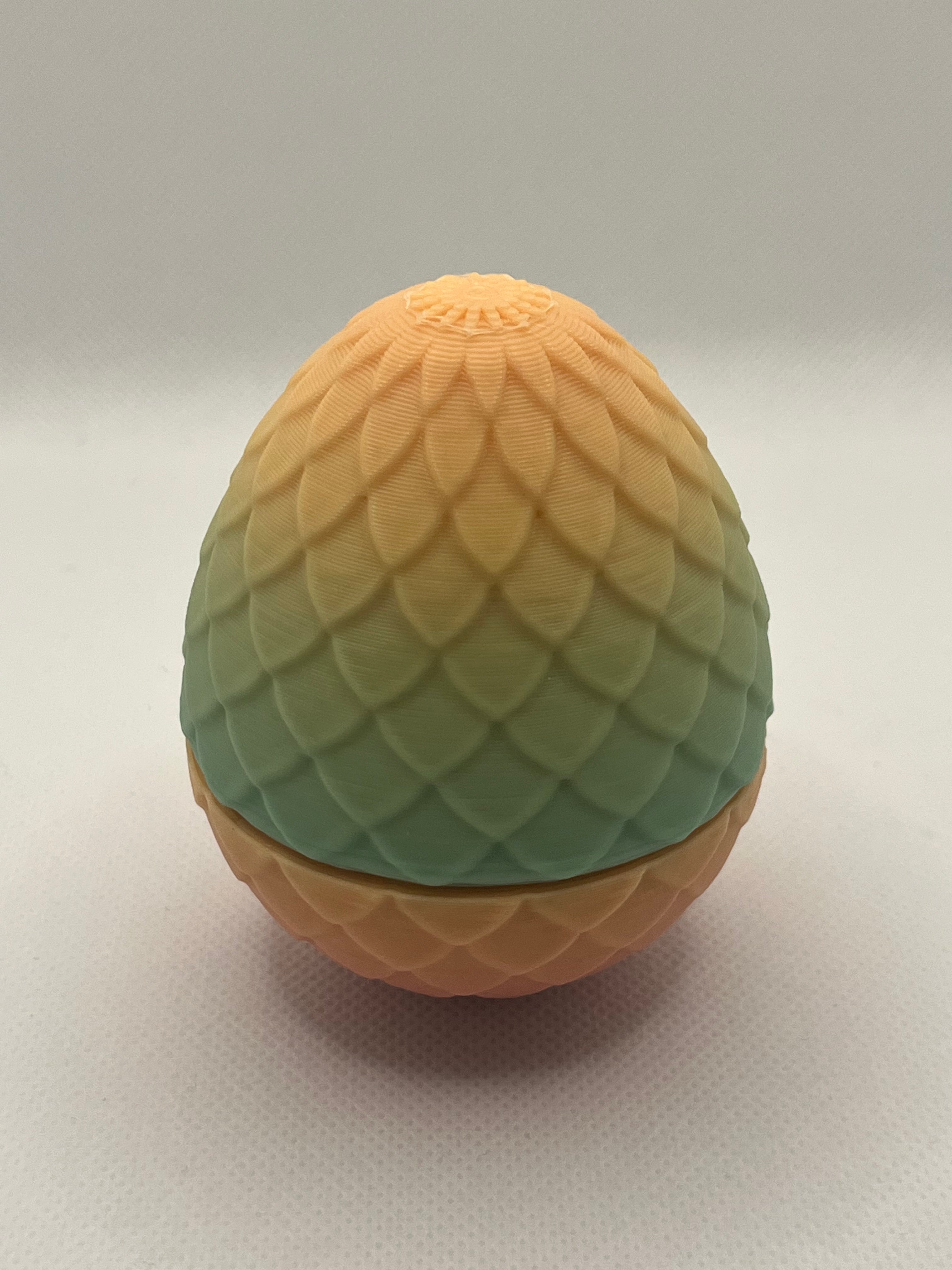 Glow in the dark dragon egg